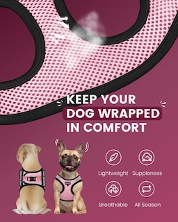 Foto 2 | Chaleco Fayogoo Para Perros De Servicio, Ligero, Para Razas Pequeñas, Con Parches - Venta Internacional.