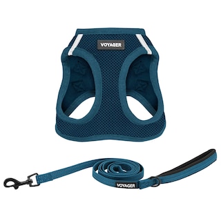 Foto 1 | Combinación De Arnés Y Correa, Los Mejores Suministros Para Mascotas Voyager Blue S - Venta Internacional.