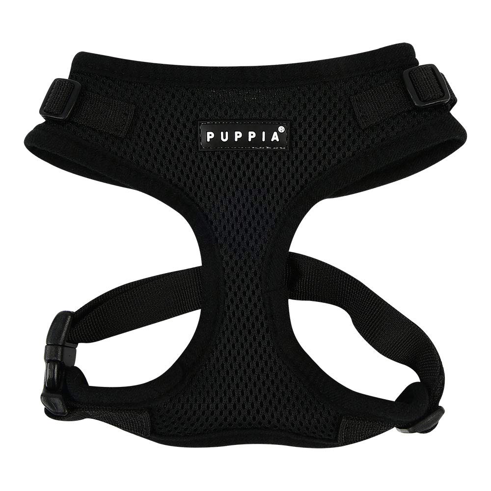Foto 2 pulgar | Arnés Puppia Ritefit Con Cuello Ajustable Para Perros, Color Negro, Talla M - Venta Internacional.