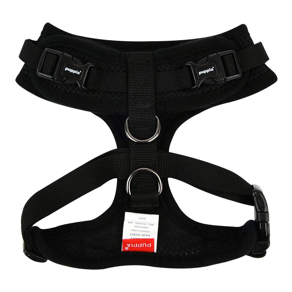 Foto 3 pulgar | Arnés Puppia Ritefit Con Cuello Ajustable Para Perros, Color Negro, Talla M - Venta Internacional.