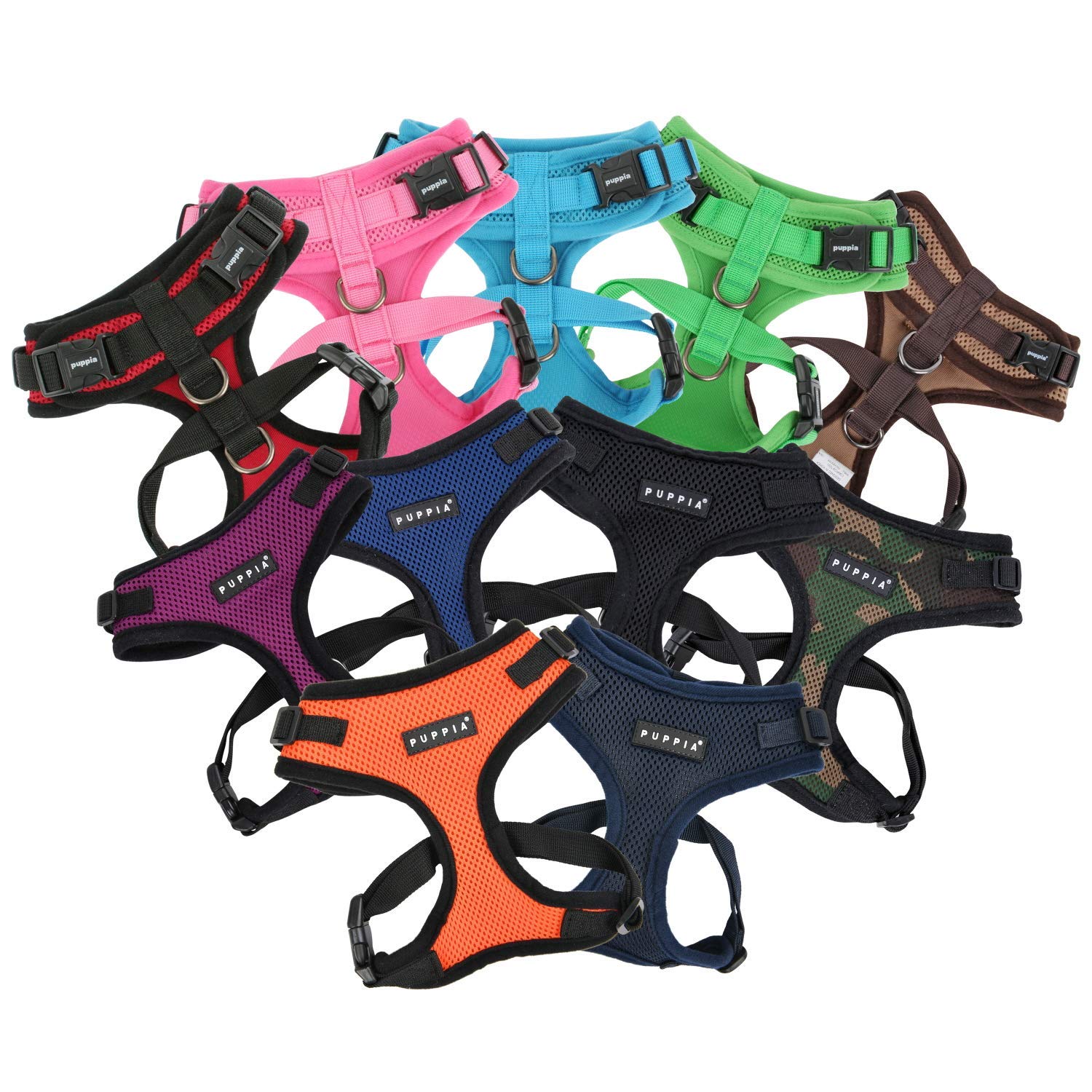 Foto 4 pulgar | Arnés Puppia Ritefit Con Cuello Ajustable Para Perros, Color Negro, Talla M - Venta Internacional.