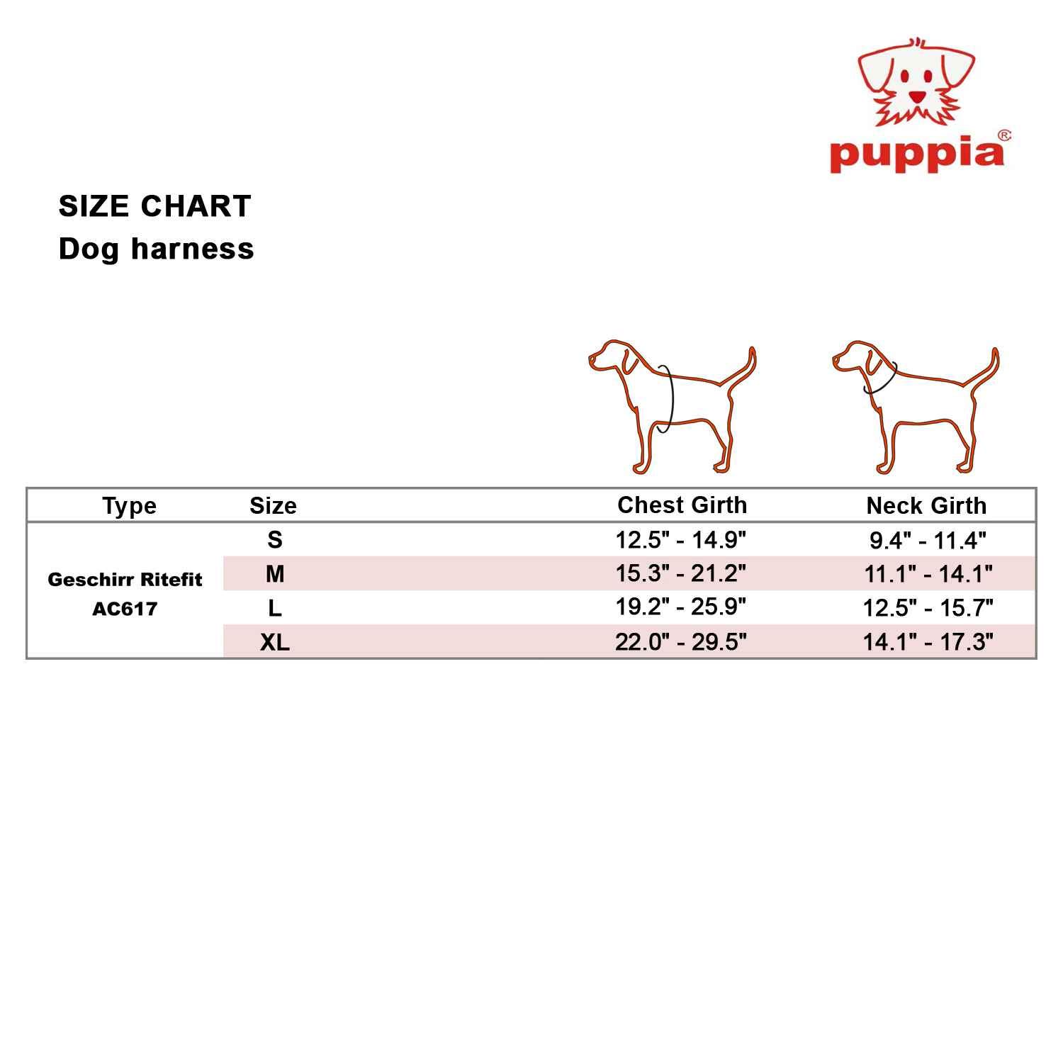 Foto 7 pulgar | Arnés Puppia Ritefit Con Cuello Ajustable Para Perros, Color Negro, Talla M - Venta Internacional.