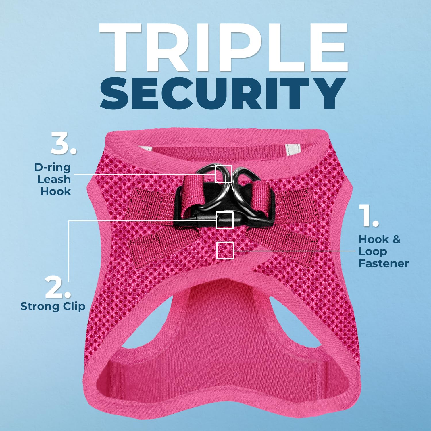 Foto 3 pulgar | Combo De Arnés Y Correa Para Perros Voyager Step-in Air S Fuchsia - Venta Internacional.