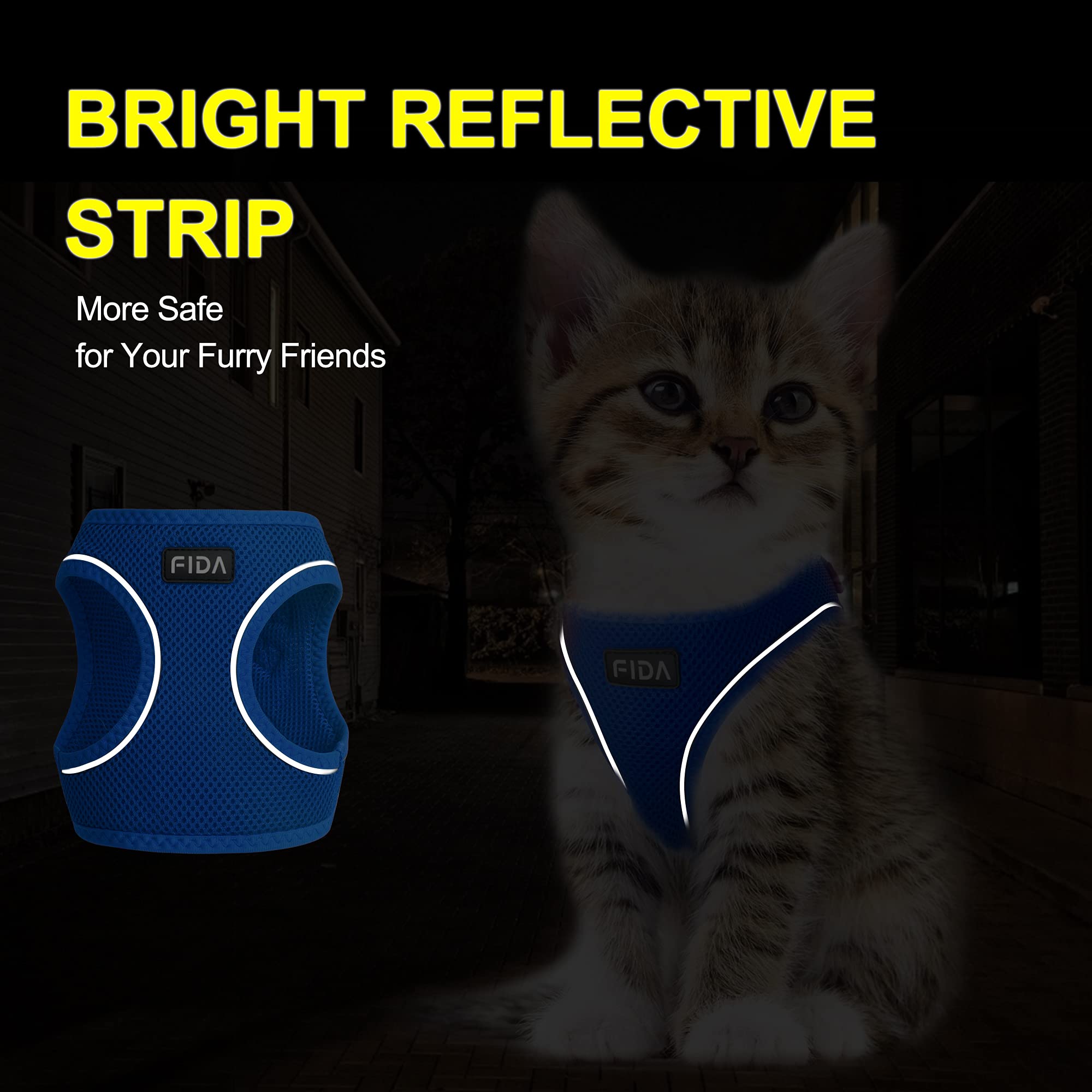 Foto 4 | Arnés Para Mascotas Con Correa Fida Comfy Para Cachorros Y Mascotas Extrapequeñas - Venta Internacional.
