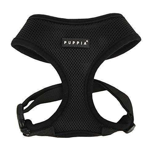 Foto 2 pulgar | Arnés Para Perros Puppia Soft, No Se Ahoga, De Malla Transpirable, Negro, Talla M - Venta Internacional.