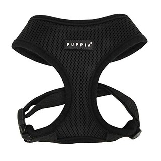 Foto 1 | Arnés Para Perros Puppia Soft, No Se Ahoga, De Malla Transpirable, Negro, Talla M - Venta Internacional.