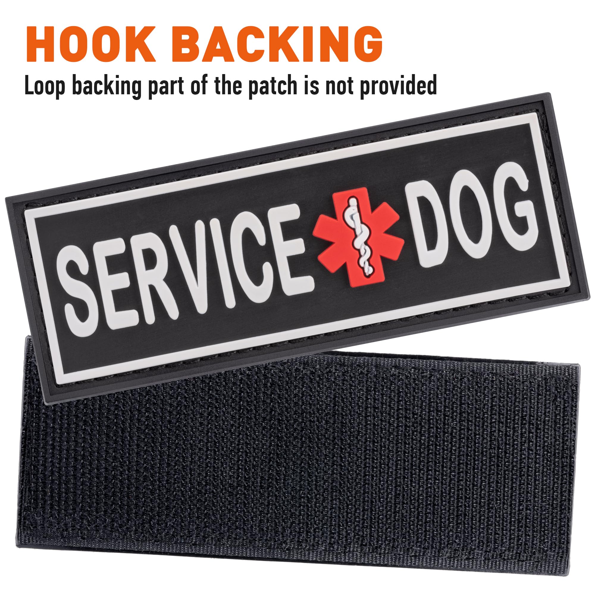 Foto 3 pulgar | Parche Dogline Service Para Arnés Y Chaleco Para Perros - Venta Internacional.