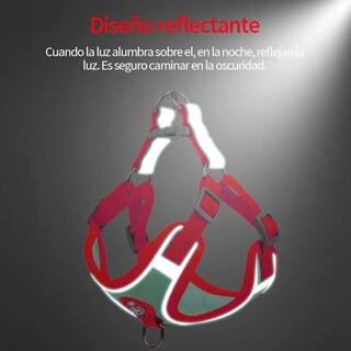 Foto 3 | Pechera Lab.g Arnés Con Bandas Rojo Talla M