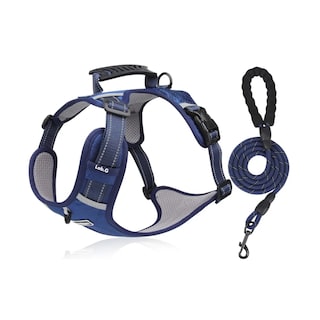 Foto 1 | Pechera Arnés De Seguridad Para Perro Lab.g, Azul Marino Talla Xg