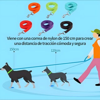 Foto 3 | Pechera Lab.g Arnés Con Bandas Azul Agua1 Talla M