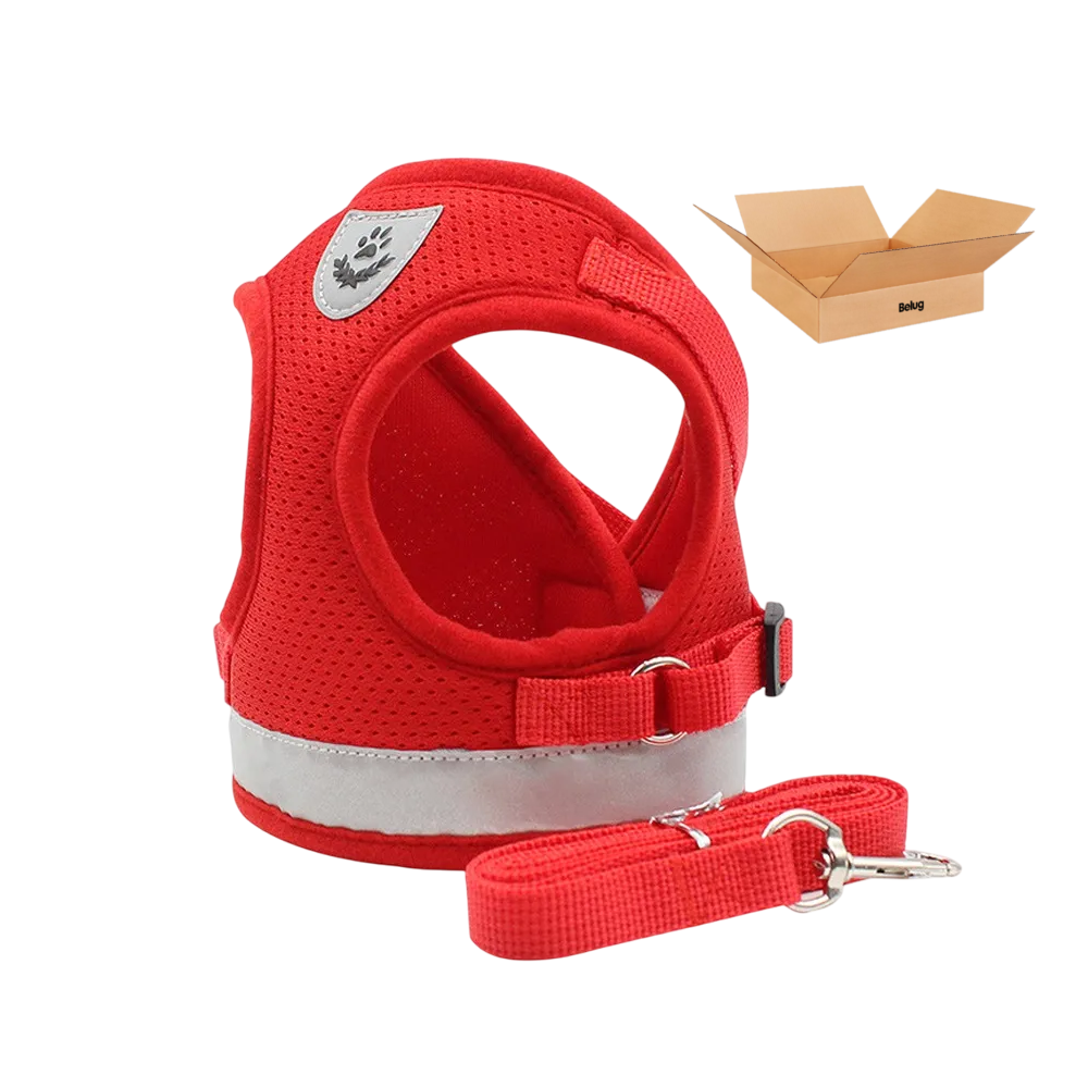 Foto 1 | Pechera Belug Regulable Con Bandas Rojo Talla Chico
