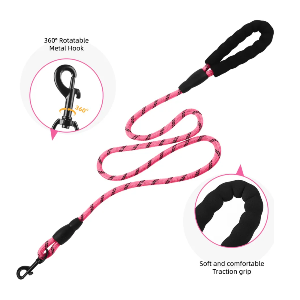 Foto 4 pulgar | Pechera Arnés De Seguridad Para Perro Lab.g   Fucsia Talla S
