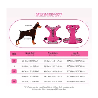 Foto 2 | Pechera Belug Arnés Mascotas Fucsia Talla Xs