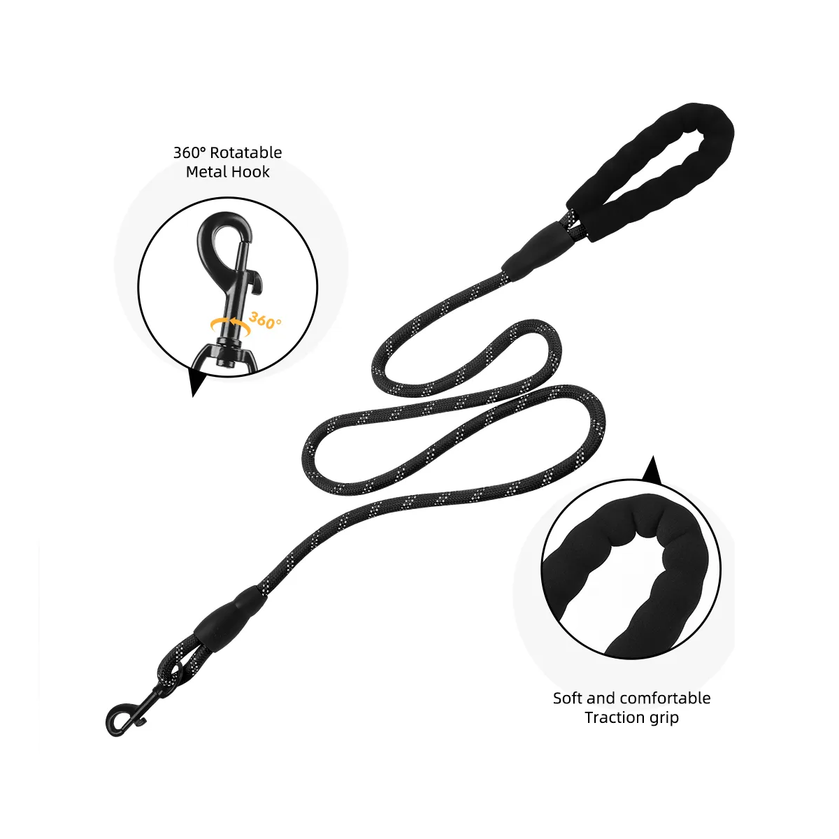Foto 4 pulgar | Pechera Arnés De Seguridad Para Perro Talla Xl Lab.g Negro