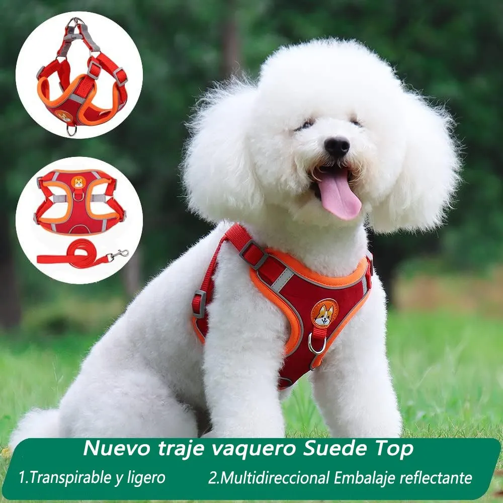 Foto 4 pulgar | Pechera Lab.g Arnés Con Bandas Rojo Talla M