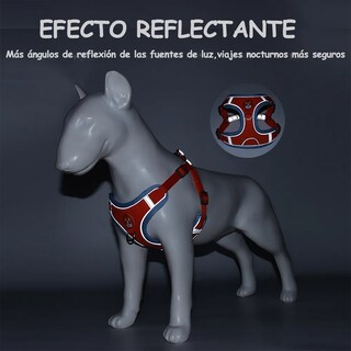 Foto 4 | Pechera Lab.g Arnés Con Bandas Rojo Talla M
