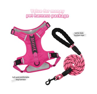 Foto 5 | Pechera Lab.g Arnés De Seguridad Para Perro Fucsia Talla S