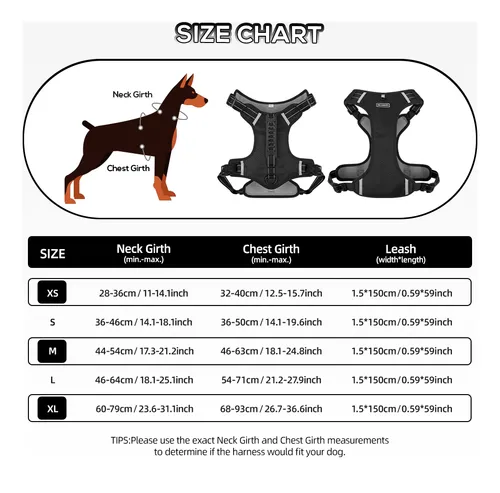 Foto 4 pulgar | Pechera Xtellar Arnés De Seguridad Para Perro Chico Mediano Y Grande