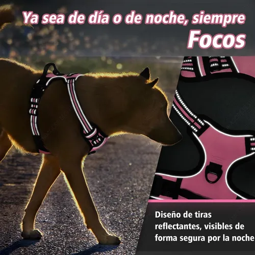 Foto 5 pulgar | Pechera Arné Para Perro Ajustable Con Bandas Reflectivas