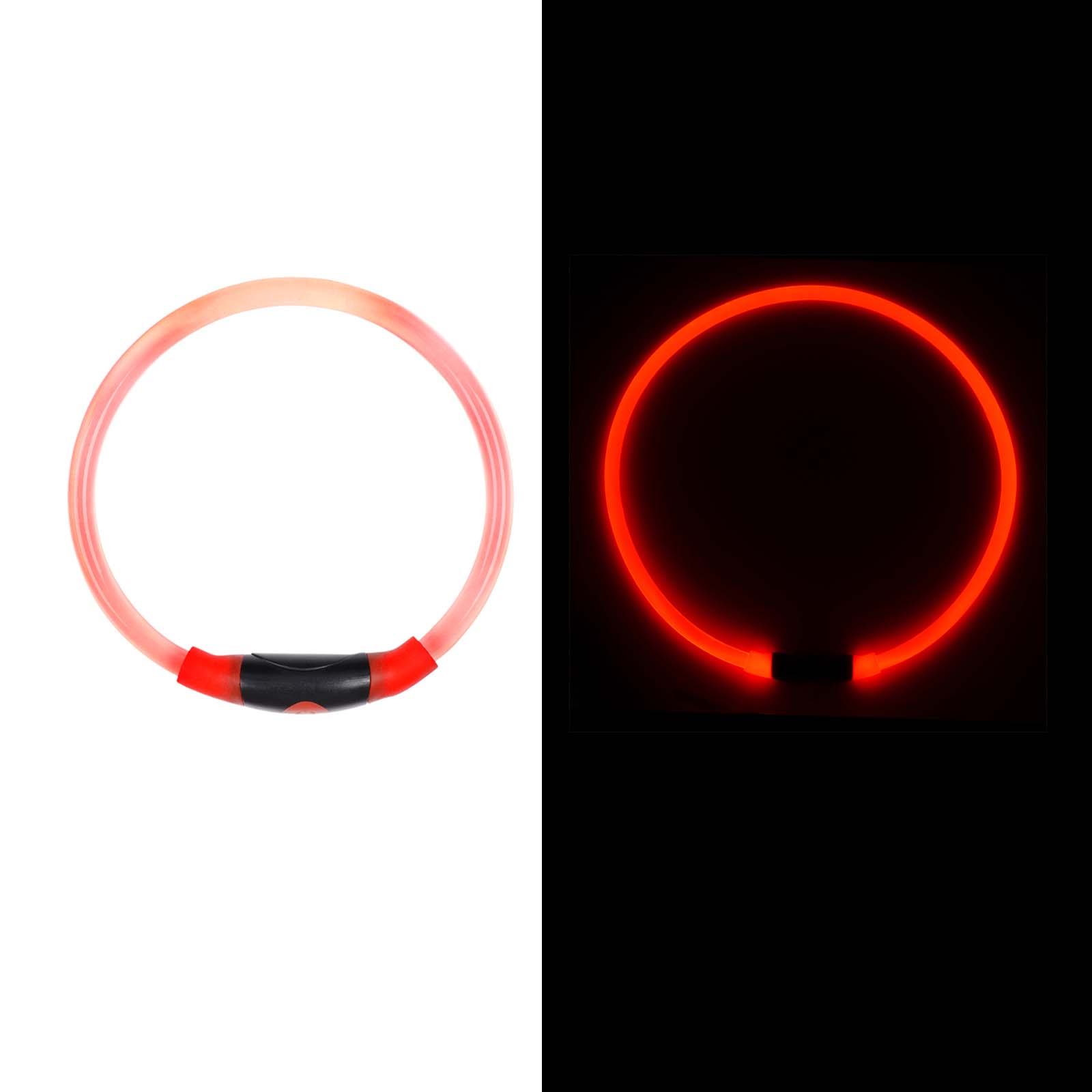 Foto 4 pulgar | Collar para Perro con Luz Led Nite Ize color Rojo