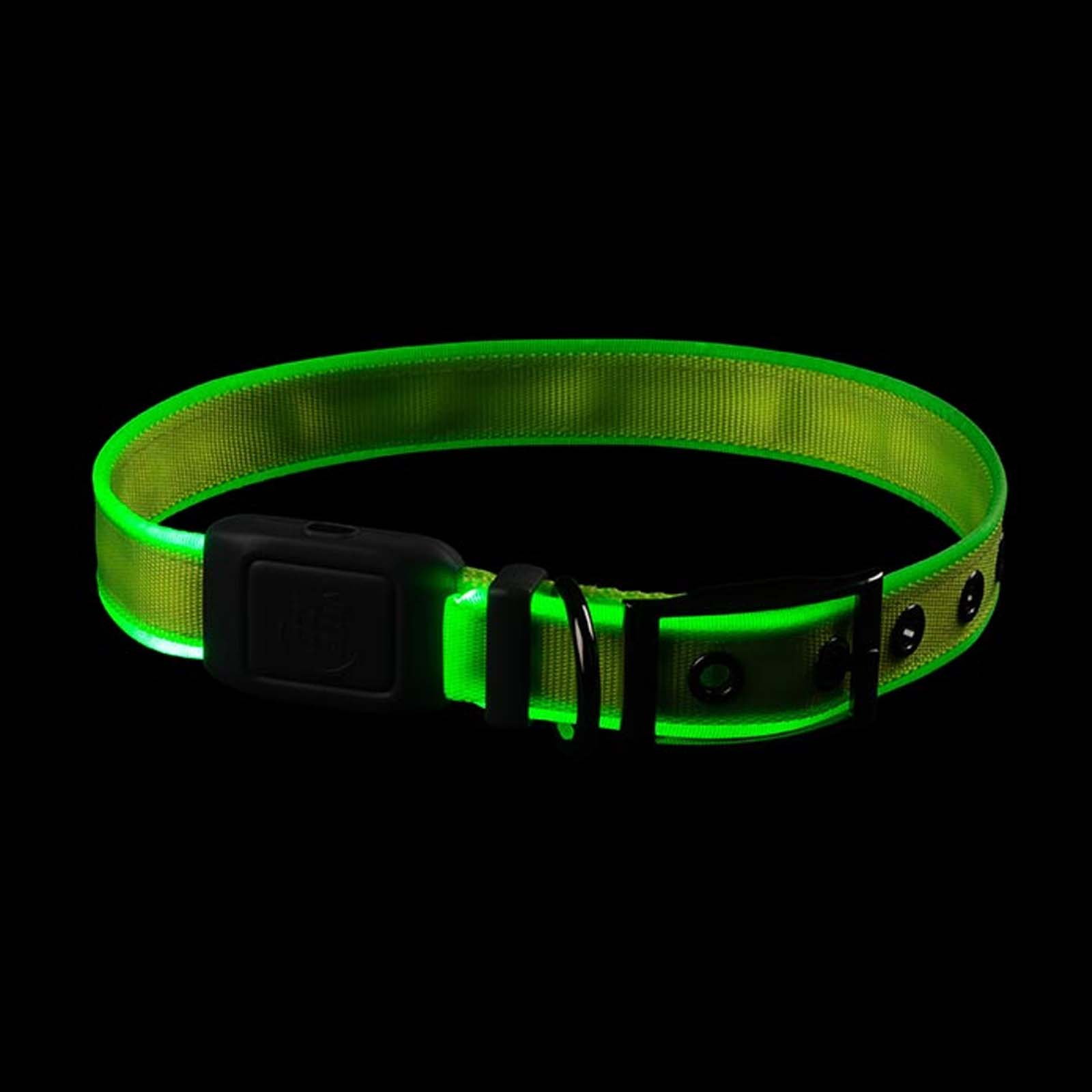 Foto 4 pulgar | Collar para Perro Grande Nite Ize con Led Recargable color Verde