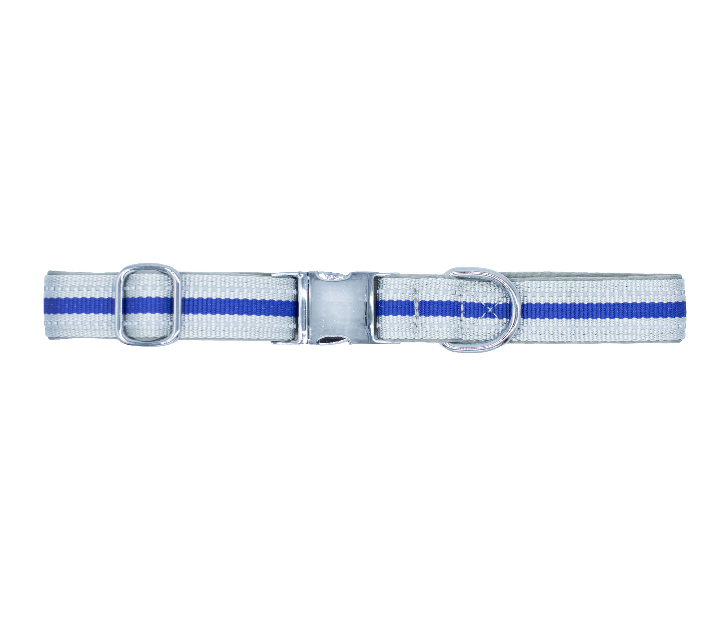 Collar con Banda Reflectiva para Mascotas Pet's Life PP31 color Azul Grande