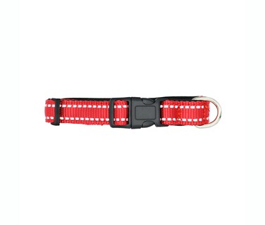 Foto 1 | Collar Reflejante para Perro con Interior de Neopreno Acolchonado Pet's Life Pp154 Rojo Chico