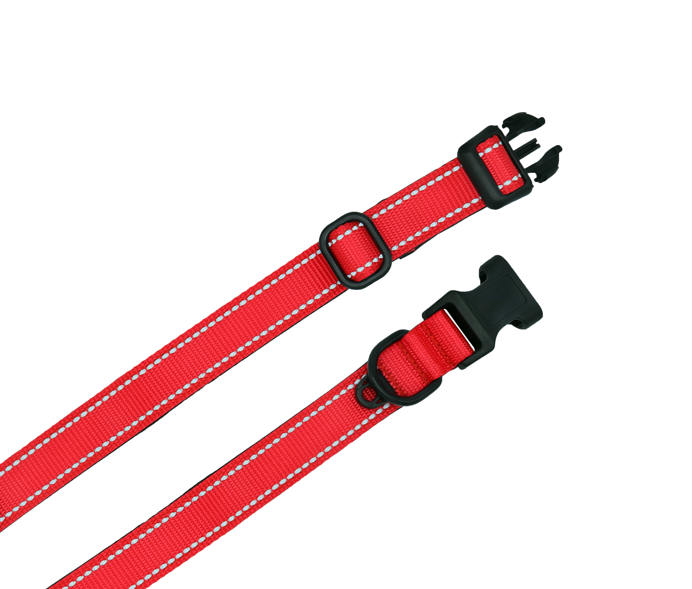 Foto 3 pulgar | Collar de Nylon Pet's Life Pp02 color Rojo Grande