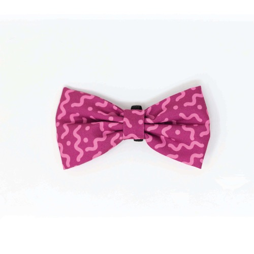 Foto 2 pulgar | Collar con Moño para Perro Jack Pet Style con Cintilla Reforzada y Herraje de Acero Reforzado Fucsia Talla M