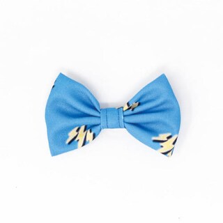 Foto 1 | Collar con Moño para Perro Jack Pet Style con Cintilla Reforzada y Herraje de Acero Reforzado Celeste Talla M