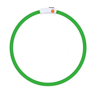 Foto 1 | Collar para Mascota Elegate MAS.31.L color Verde con Luz LED Recargable USB Talla L