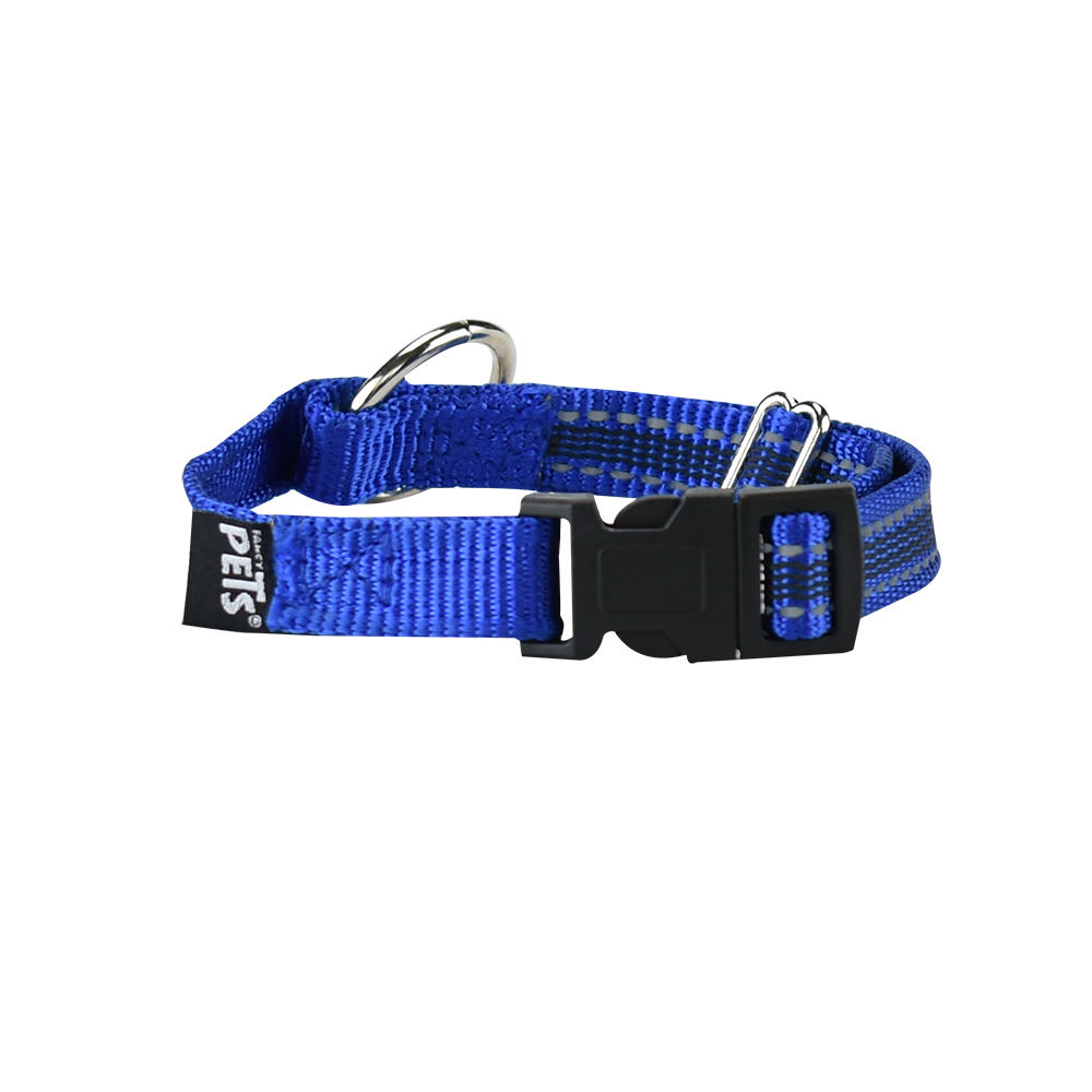 Foto 2 pulgar | Collar con Ultra Grip y Bandas Reflejantes para Perro Fancy Pets color Azul