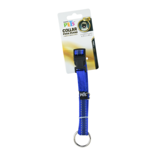 Foto 3 | Collar con Ultra Grip y Bandas Reflejantes para Perro Fancy Pets color Azul