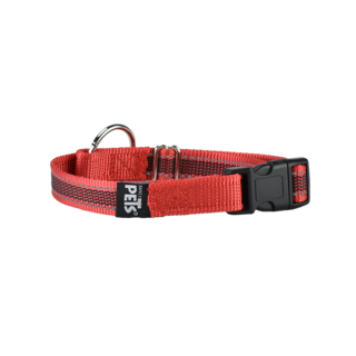 Foto 1 | Collar con Ultra Grip y Bandas Reflejantes Fancy Pets color Rojo Tamaño Mediano para Perro