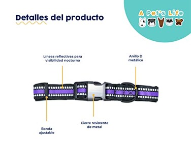 Foto 2 | Collar Ajustable Pet's Life para Mascota