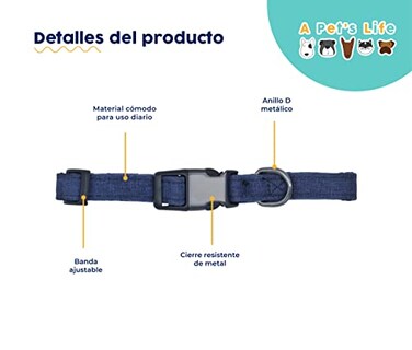 Foto 2 | Collar Ajustable Pet's Life para Mascota