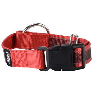 Foto 2 | Collar para Perro Fancy Pets FL8727 color Rojo Tamaño Grande con Ultra Grip y Bandas Reflejantes