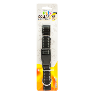 Foto 1 | Collar Ajustable para Perro Fancy Pets FL8703 Colores Surtidos con Bandas Reflejantes Tamaño Mediano