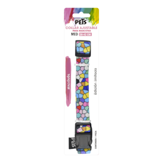 Foto 1 | Collar para Perro Fancy Pets FL9515 Multicolor Tamaño Mediano