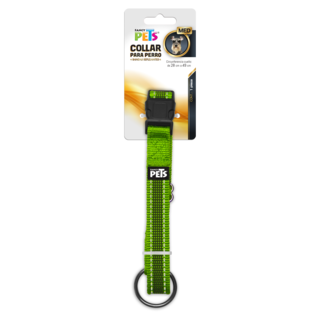 Foto 1 | Collar para Perro Fancy Pets FL8722 color Verde Tamaño Mediano con Ultra Grip y Bandas Reflejantes
