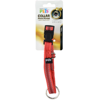 Foto 1 | Collar con Ultra Grip y Bandas Reflejantes para Perro Fancy Pets color Rojo
