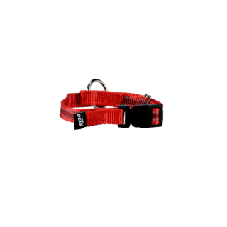 Foto 2 | Collar con Ultra Grip y Bandas Reflejantes para Perro Fancy Pets color Rojo