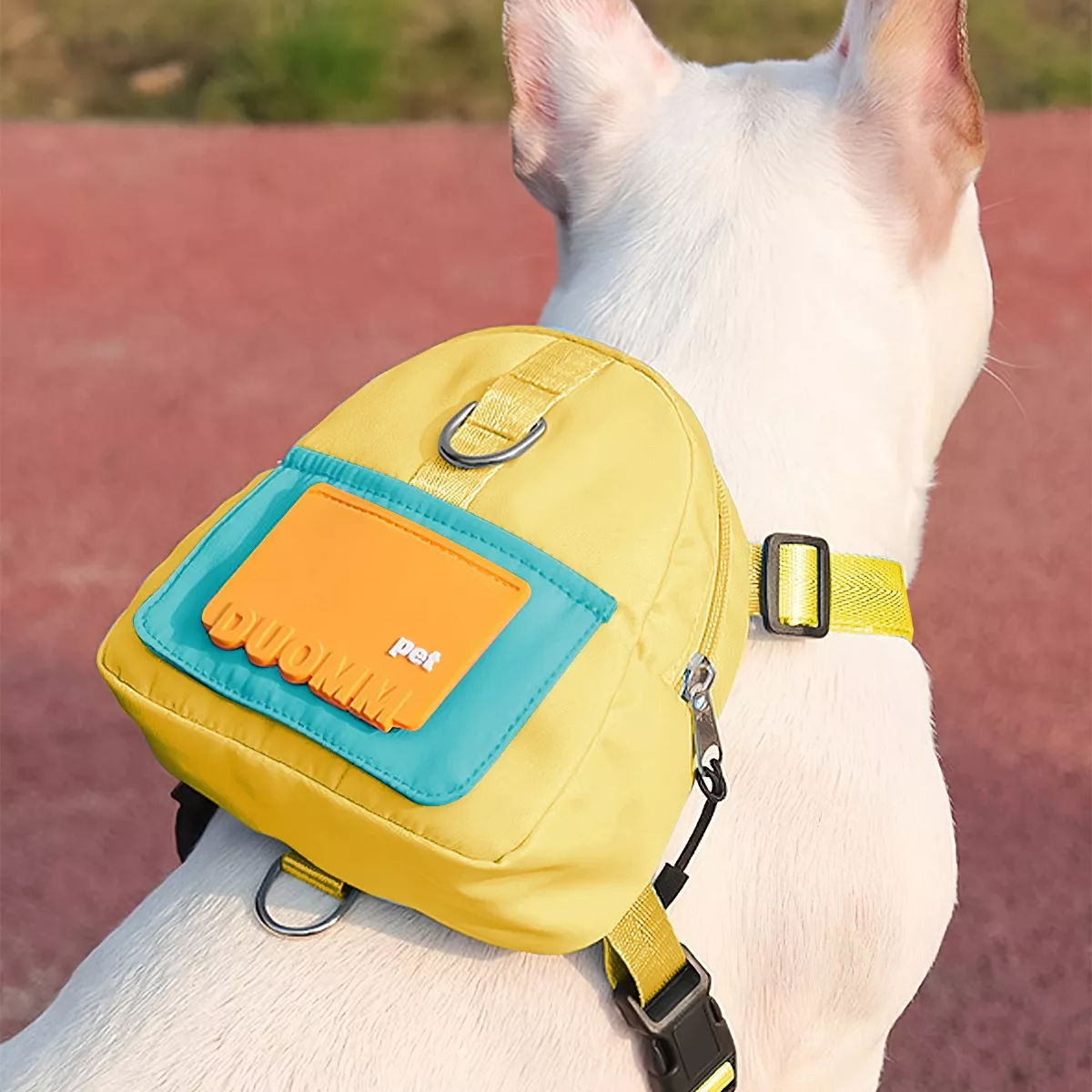 Foto 3 pulgar | Pechera para Perro con Mochila con Correas Eo Safe Imports Esi-10876 Amarillo