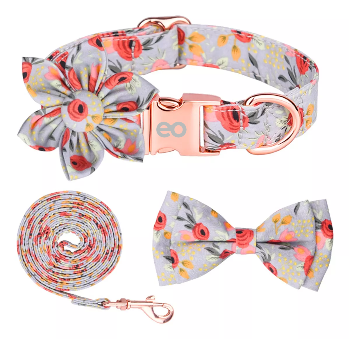 Collar para Mascotas de Algodón Puro Transpirable Eo Safe Imports Esi-12205 Multicolor
