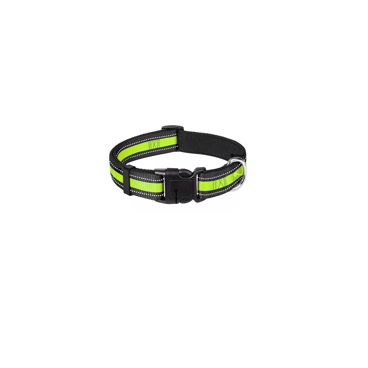 Collar Reflejante para Perros con Broche Seguridad Ajustable Grande Eo Safe Imports Esi-12854 Multicolor