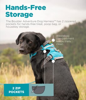 Foto 5 | Arnés Para Perros Outward Hound Boulder Adventure Turquesa S - Venta Internacional.