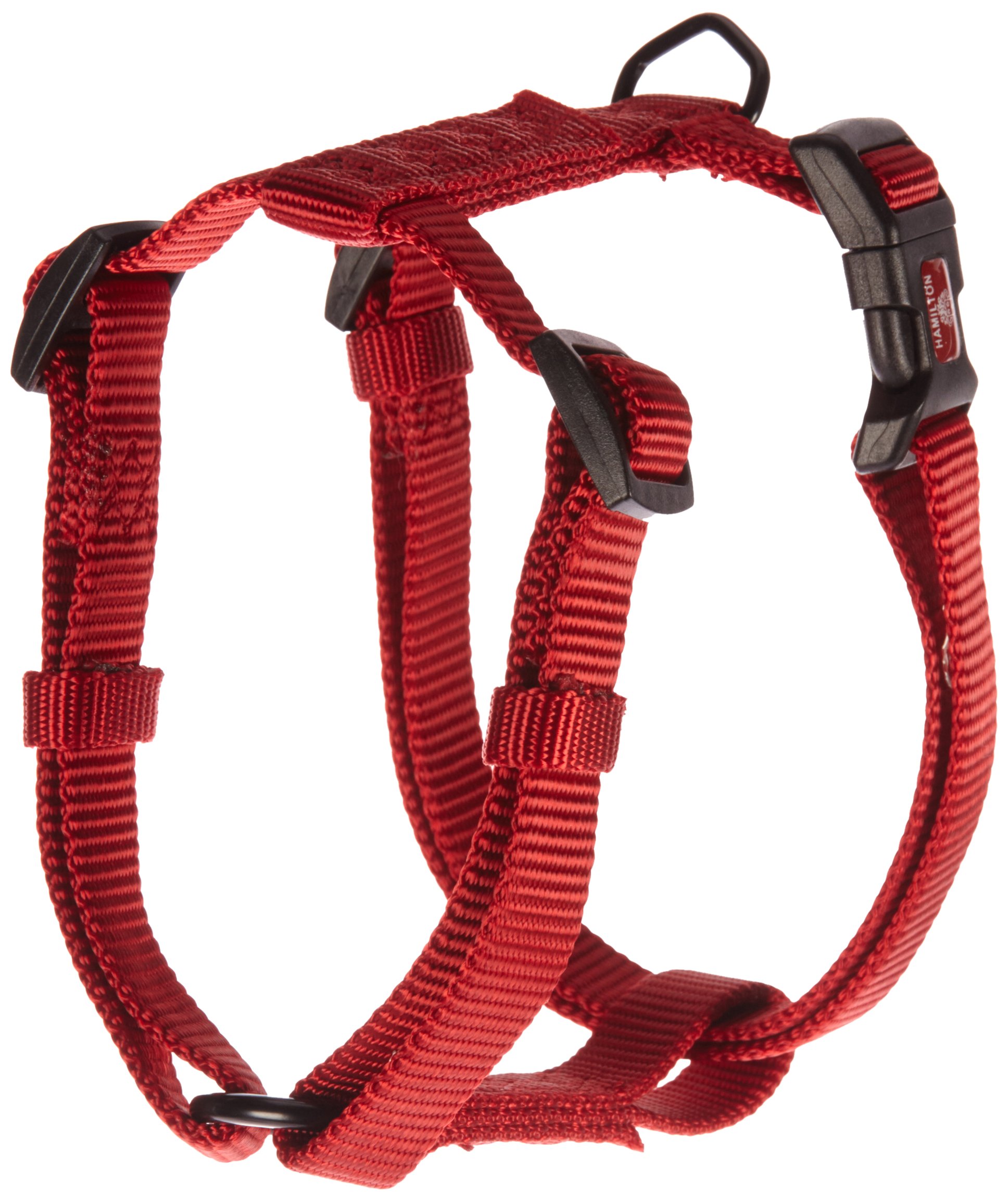 Arnés Para Perros Hamilton Adjustable Comfort De Nylon Rojo - Venta Internacional.