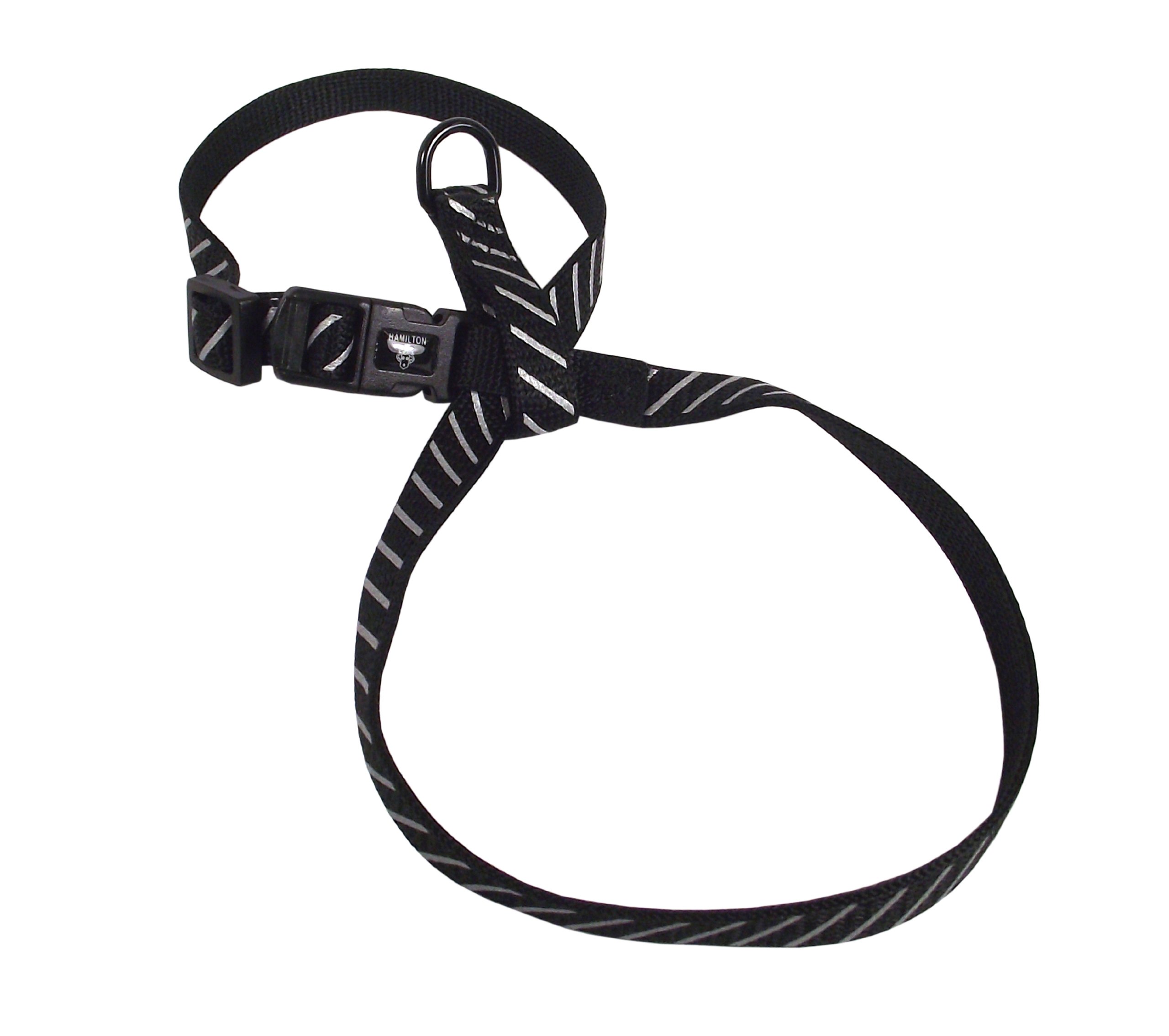 Arnés Hamilton Reflective Figure 8 Pup-cat Small Black - Venta Internacional.
