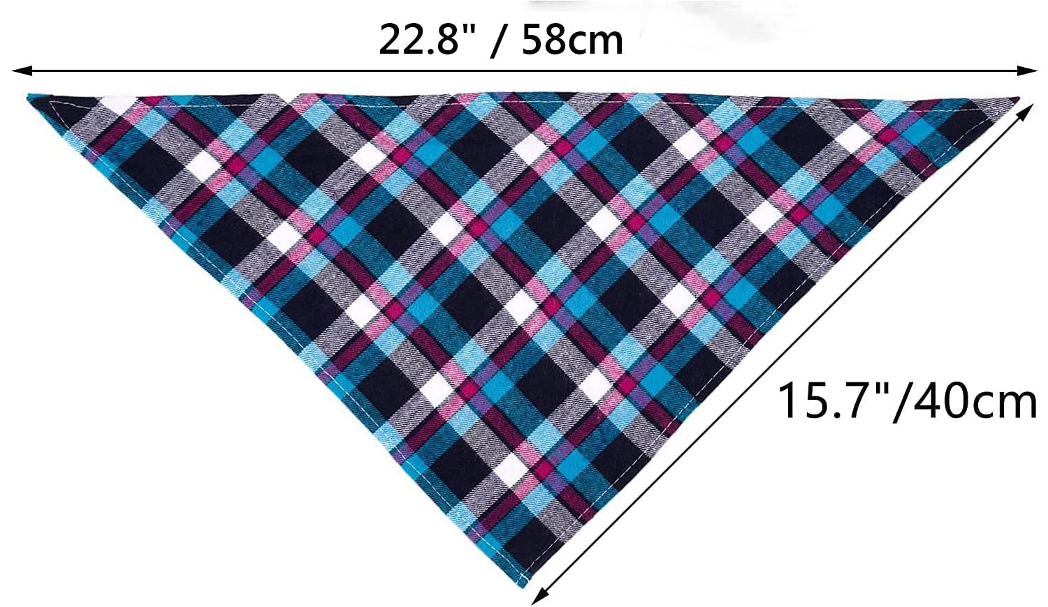 Foto 2 | Bandanas Segarty Dog, Paquete De 30 Unidades, 58 X 40 Cm, Algodón, Para Niños Pequeños Y Medianos - Venta Internacion