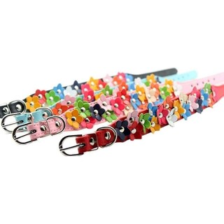 Foto 2 | Collar Para Perro Huoguo Fashion Shop, Piel Sintética, Flor Colorida - Venta Internacional.
